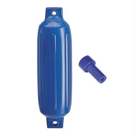 Polyform Us Polyform G - 5 Twin Eye Fender 8.5 x 27 - Blue with Air Adaptor - G-5-BLUE G-5-BLUE